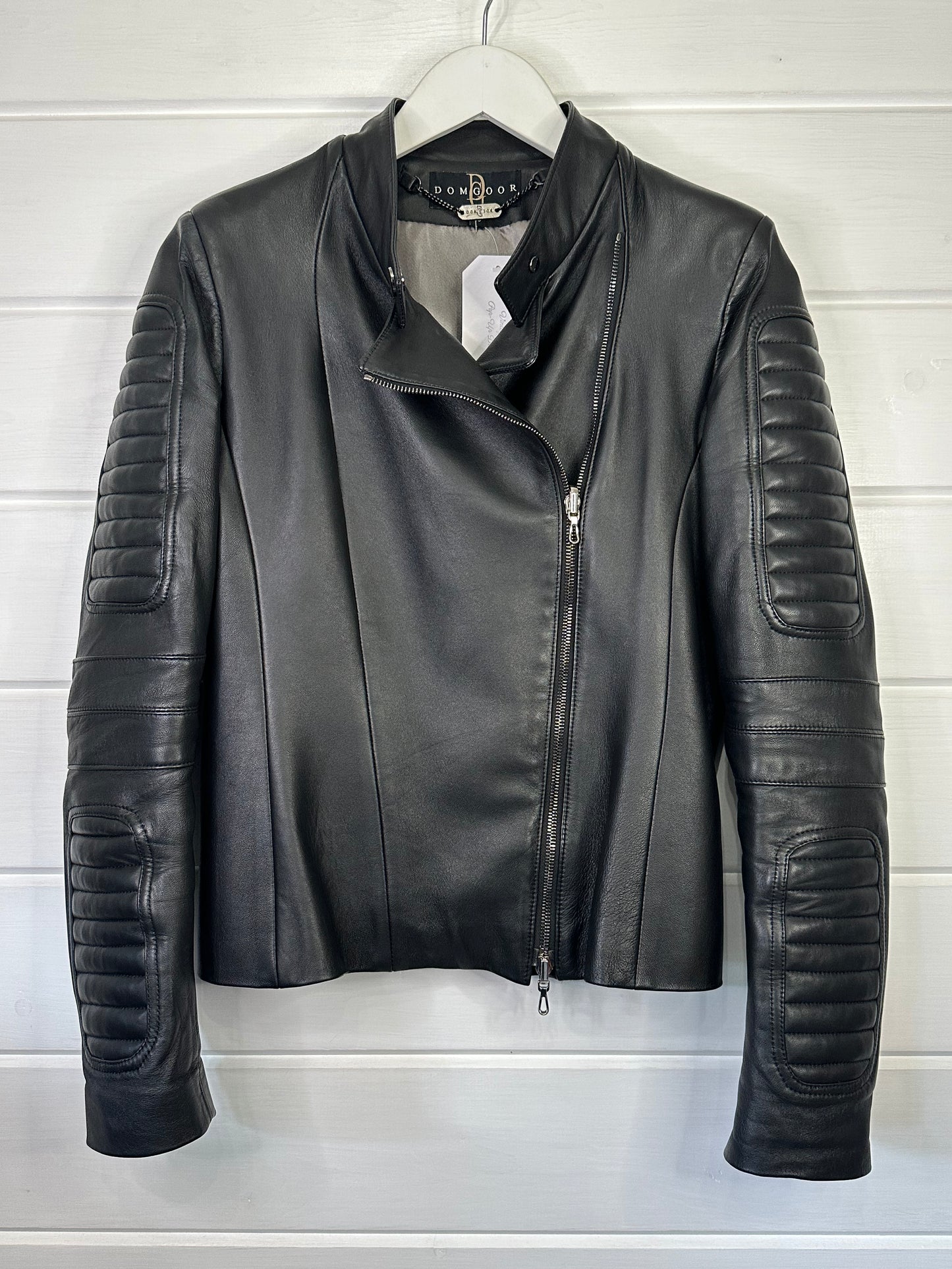 Dom Goor Leather Jacket - Size 10