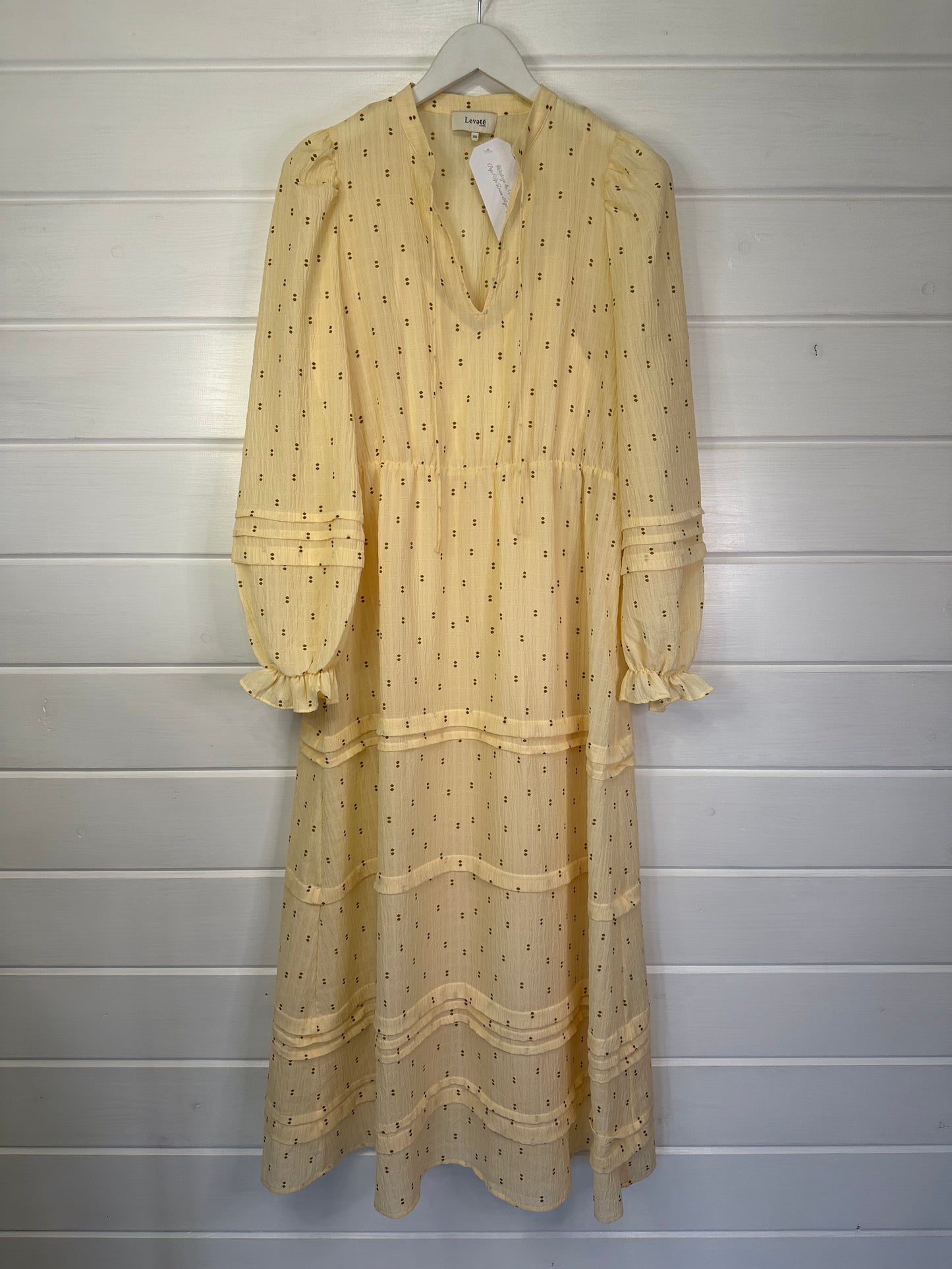 Levete Room Soft Yellow Dress - Size XSmall