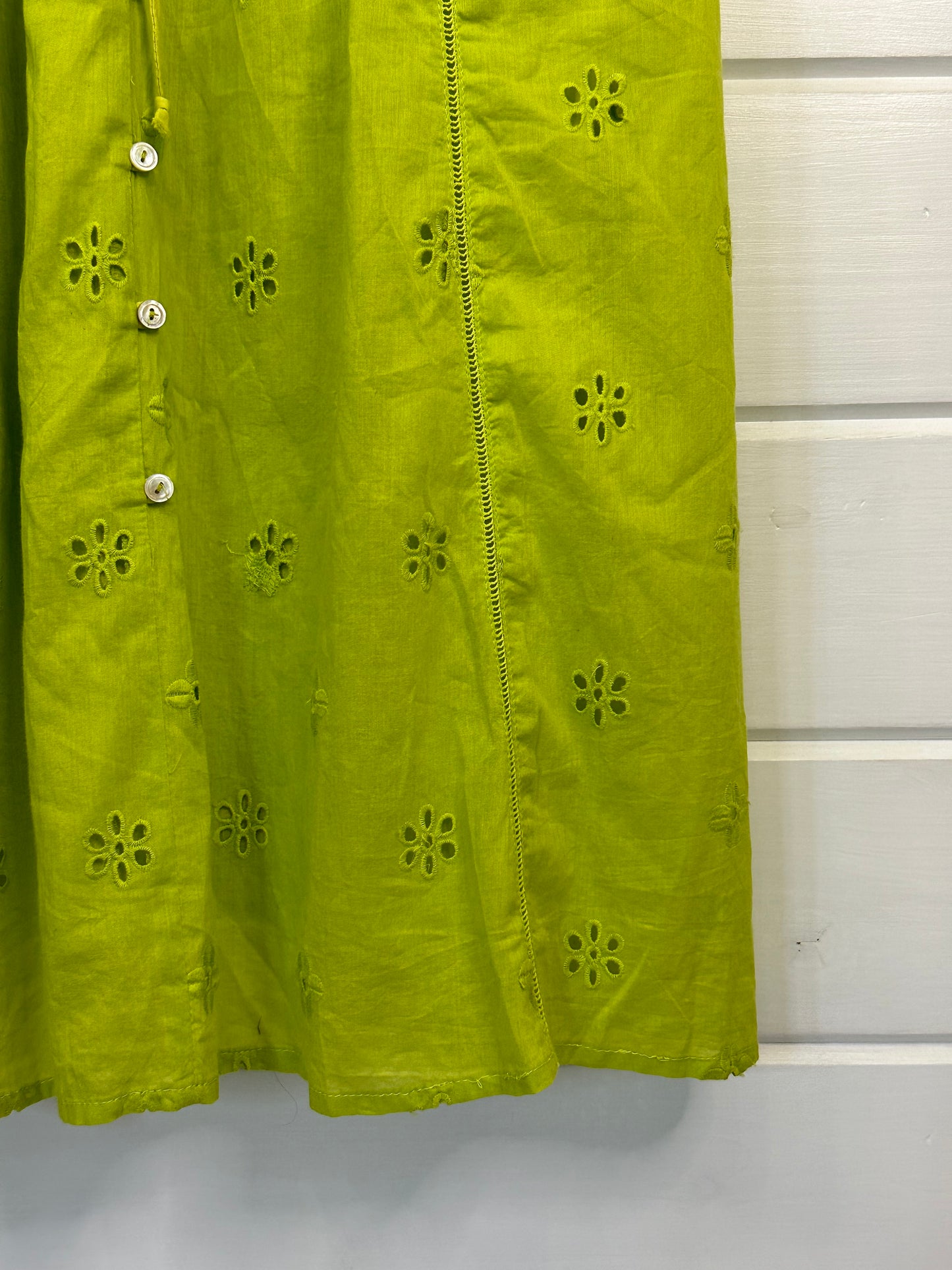 Velvet by Graham & Spencer Lime Green Dress - Size Small
