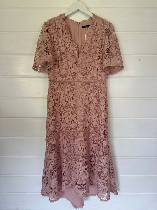 French Connection Pink Dress - Size 12
